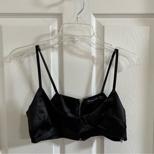 Pretty Little Thing - Satin Bra Top